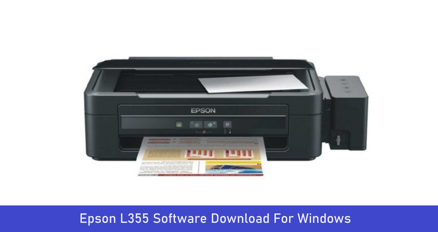 Epson L355 Software